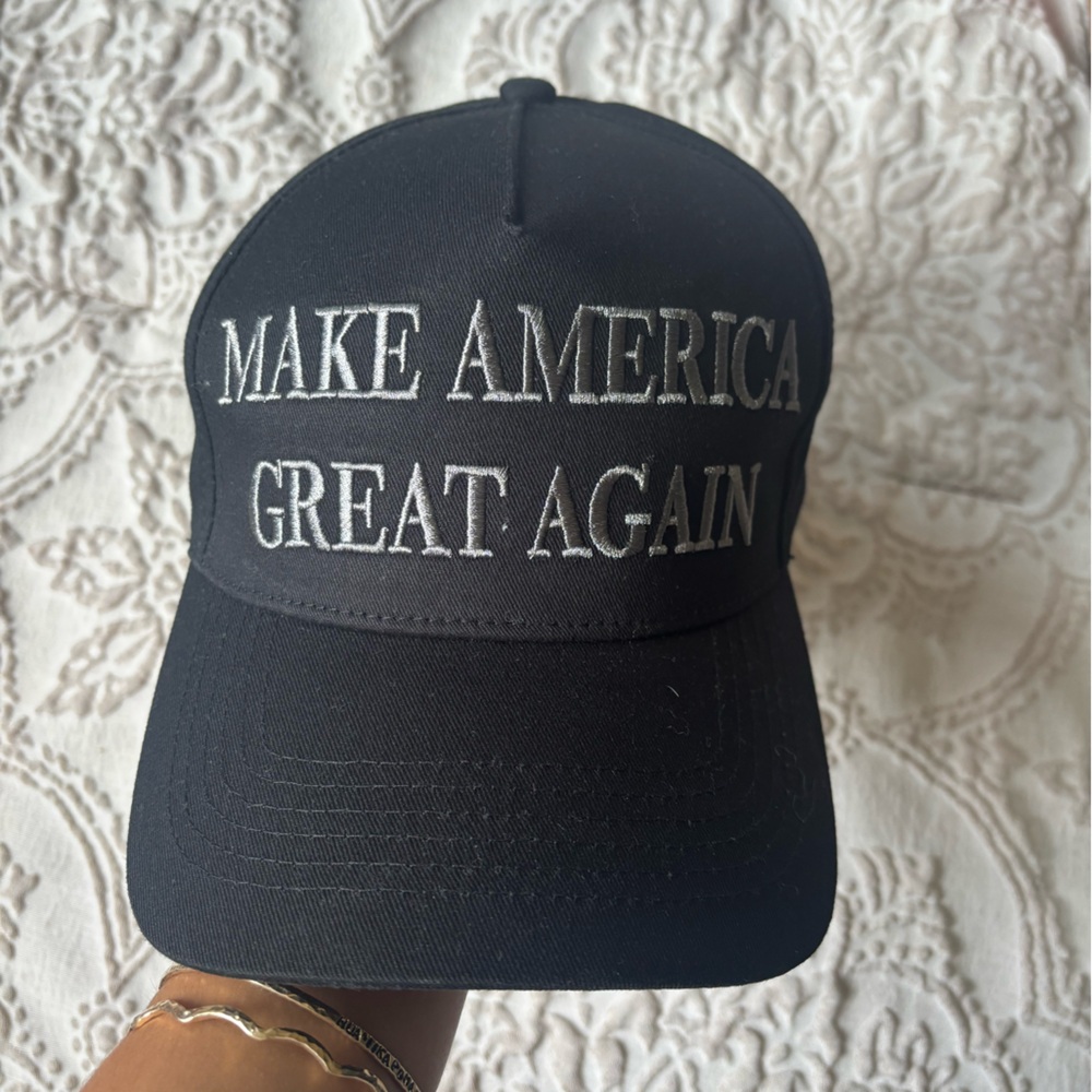 All black make America great again hat